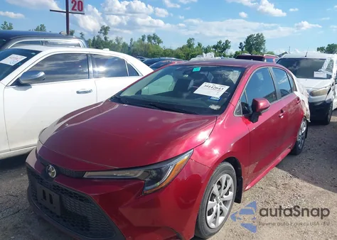 2022 Toyota Corolla Le from USA, damaged, VIN JTDEPMAE0NJ194601